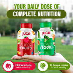 Terra Kai Juce Original Formula spoon dispense shows easy daily serving