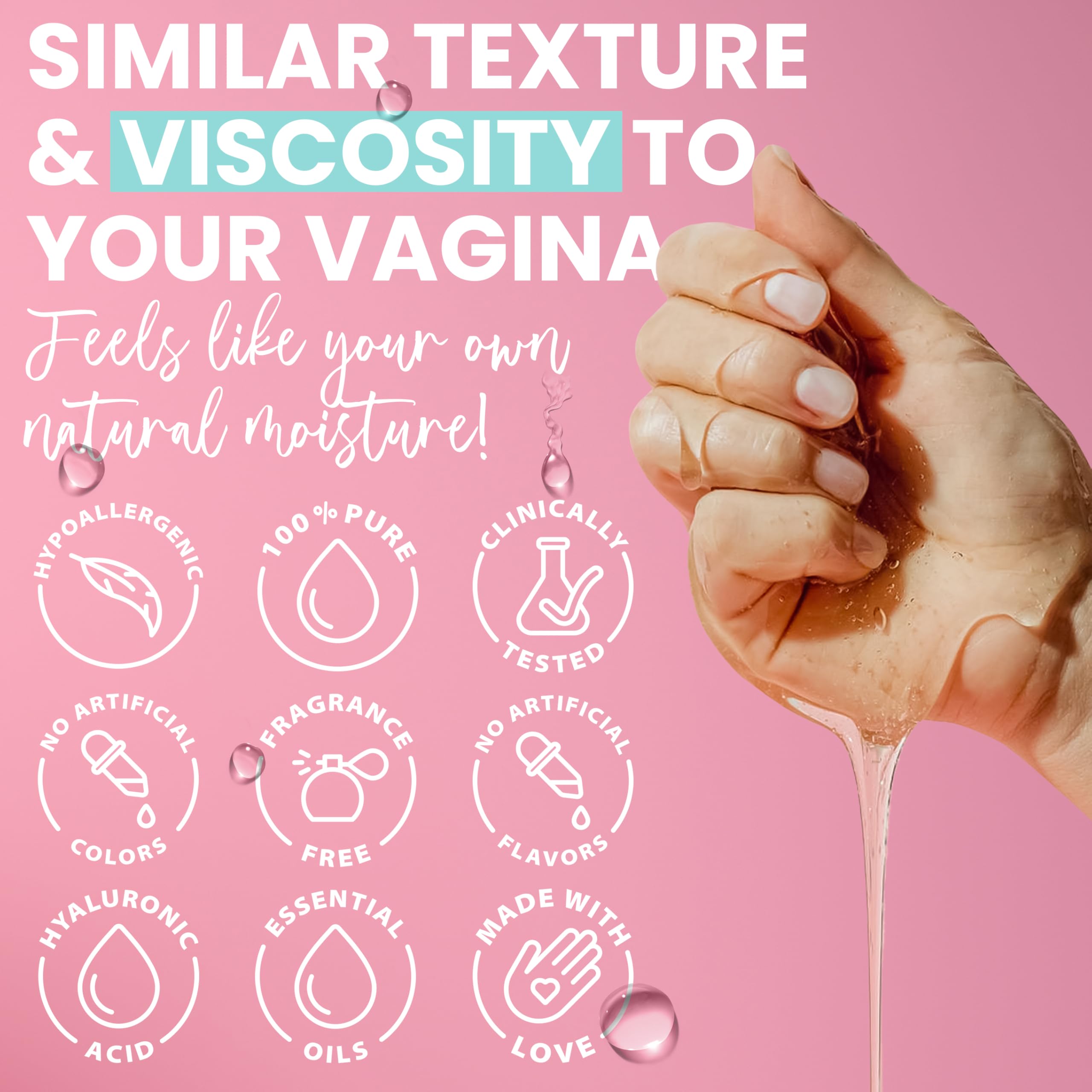 Terramed Just Think Comfort Hydro GYN ingredients natural featuring hyaluronic acid and vitamin E.