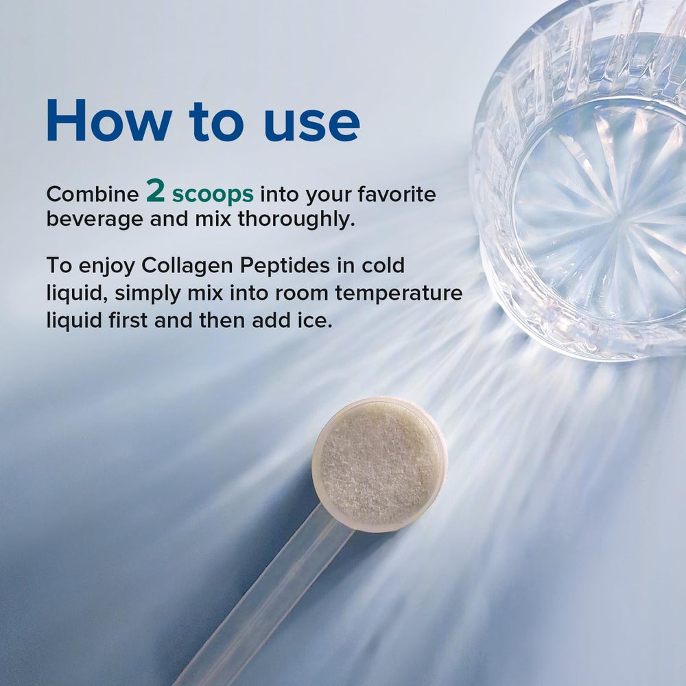 Terranics collagen stir into tea for versatile hydration