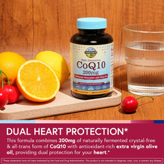 Terranics CoQ10 softgel packaging detail emphasizing freshness and potency