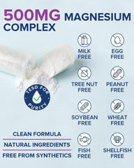 Terranics magnesium capsules being taken as part of daily routine