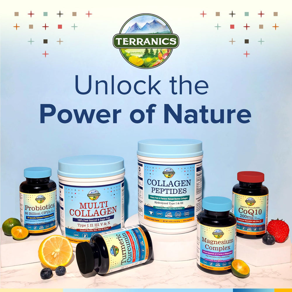Terranics third-party testing seal confirms purity and potency