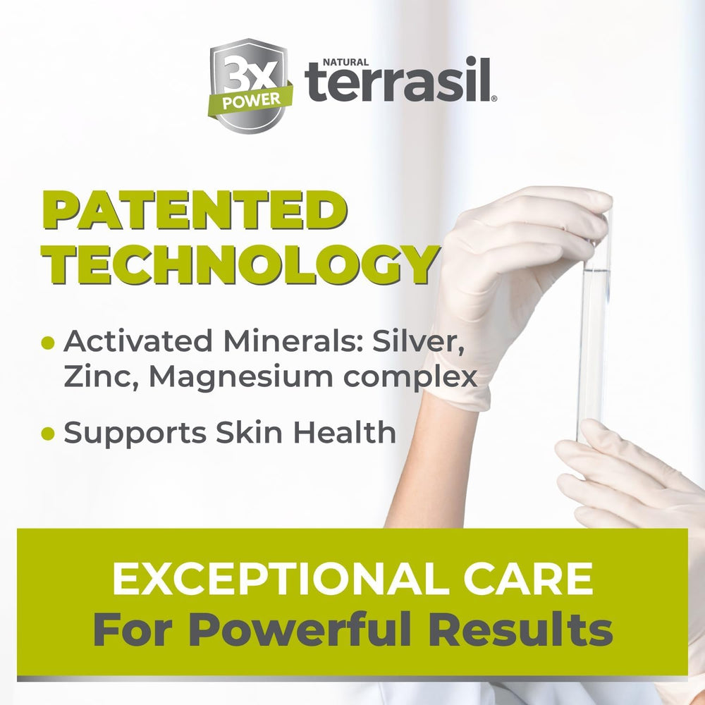 Terrasil Antifungal Soap lather forming a rich foam on skin