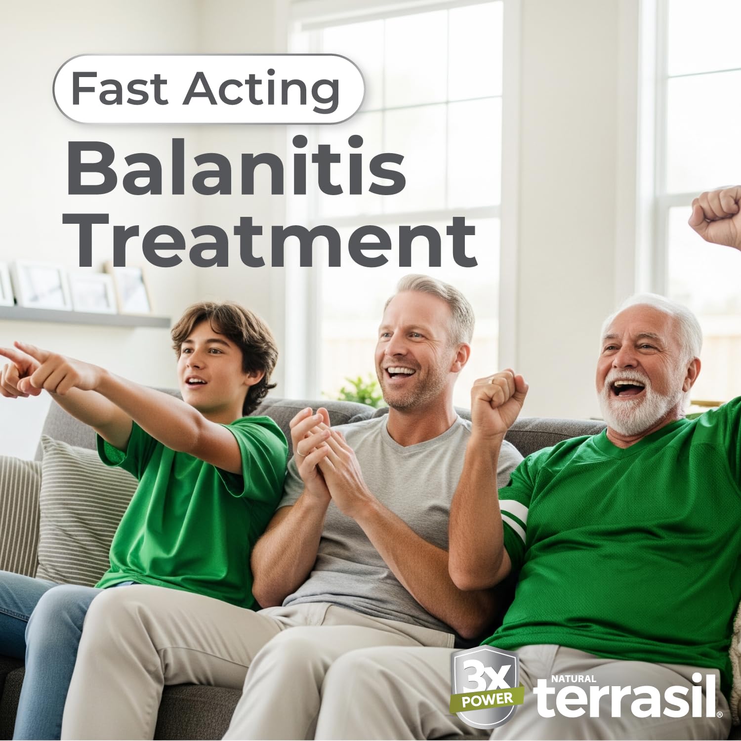 Terrasil balanitis cleansing soap bar ready for gentle cleansing.