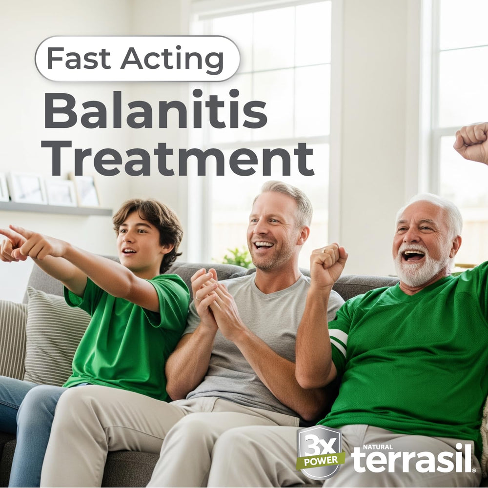 Terrasil balanitis cleansing soap bar ready for gentle cleansing.