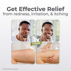 Cream texture highlighting shea butter and jojoba oil benefits on skin.