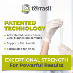 Terrasil Tinea Soap activated minerals support skin health and gentle cleansing.