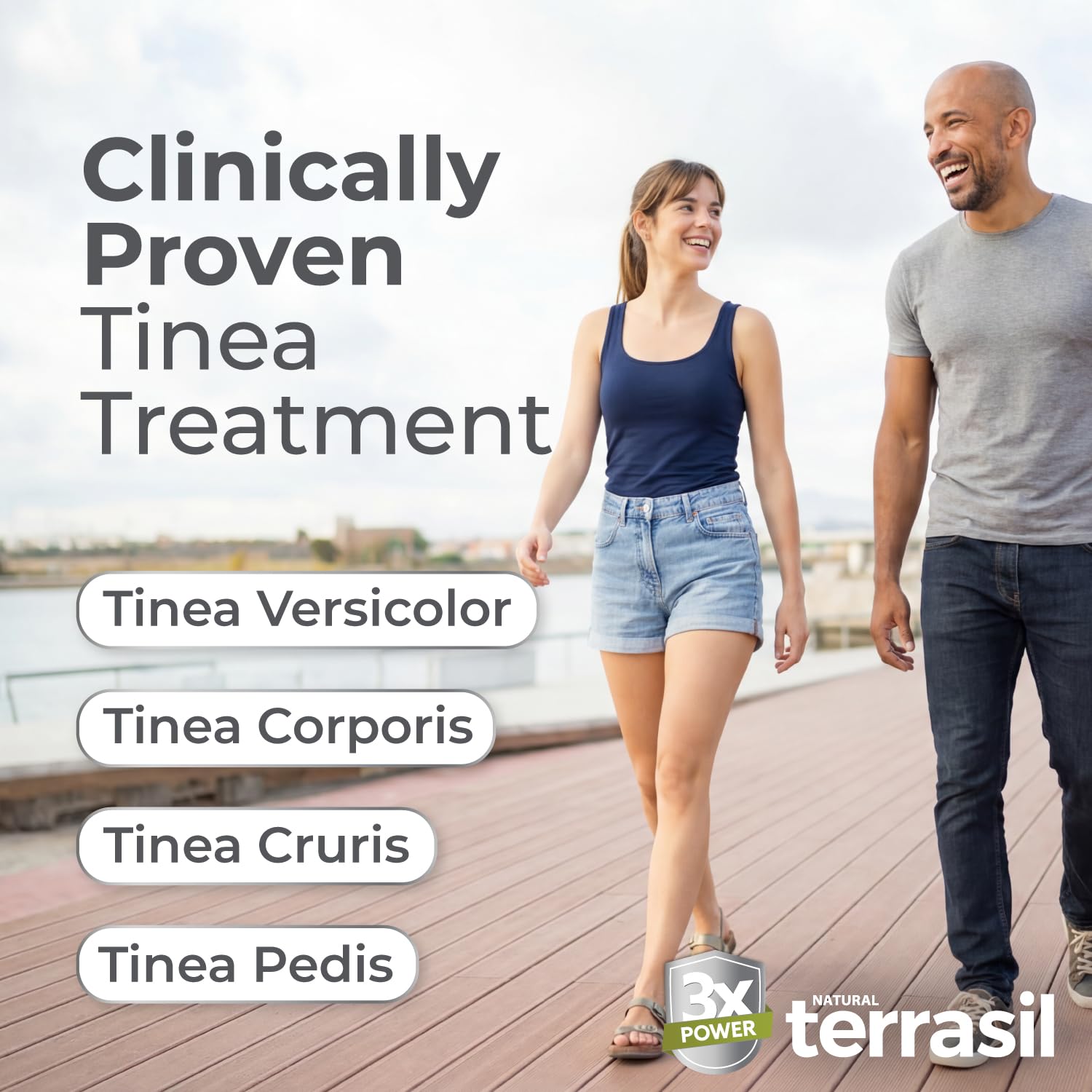 Terrasil tinea versicolor soap bar for daily cleansing and skin balance