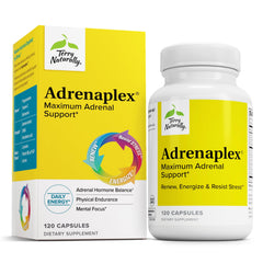 Terry Naturally Adrenaplex bottle front for adrenal support