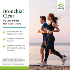 Terry Naturally Bronchial Clear ivy leaf extract illustration for respiratory support