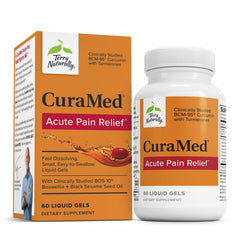 Terry Naturally CuraMed bottle front signaling relief support for everyday movement