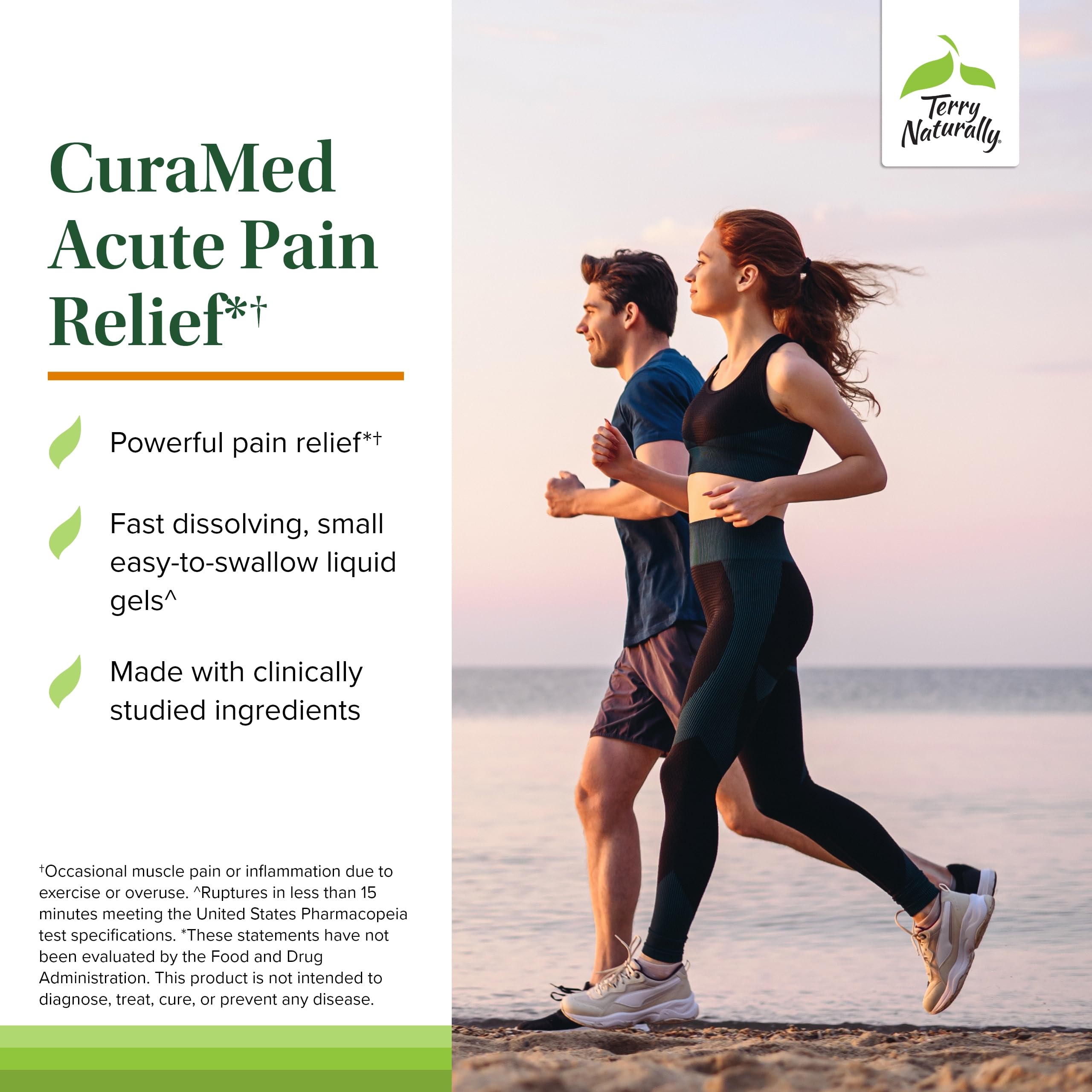 Terry Naturally CuraMed advanced BCM-95 curcumin formulation for superior absorption