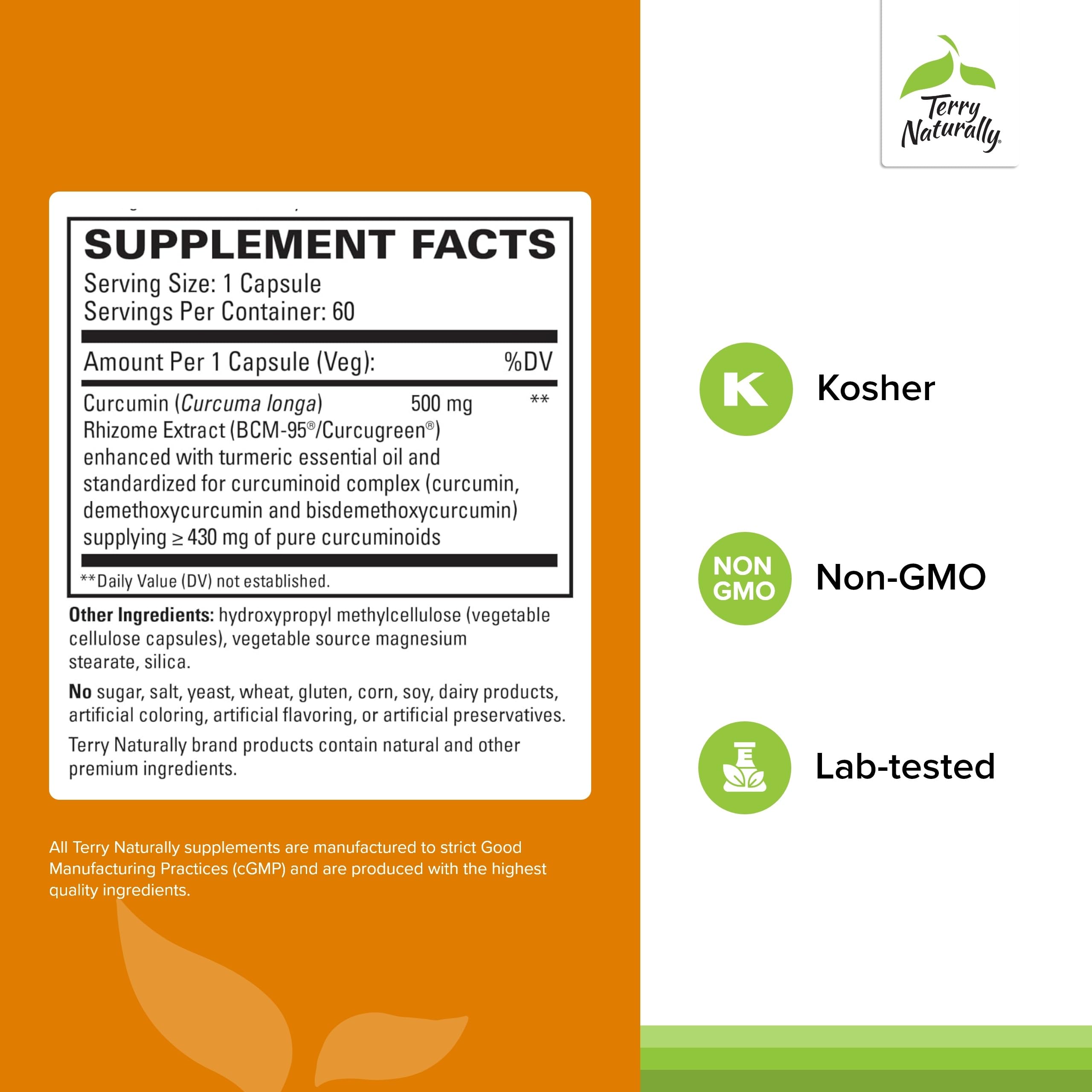 Closeup of CuraMed capsules highlighting easy daily use and antioxidant support.