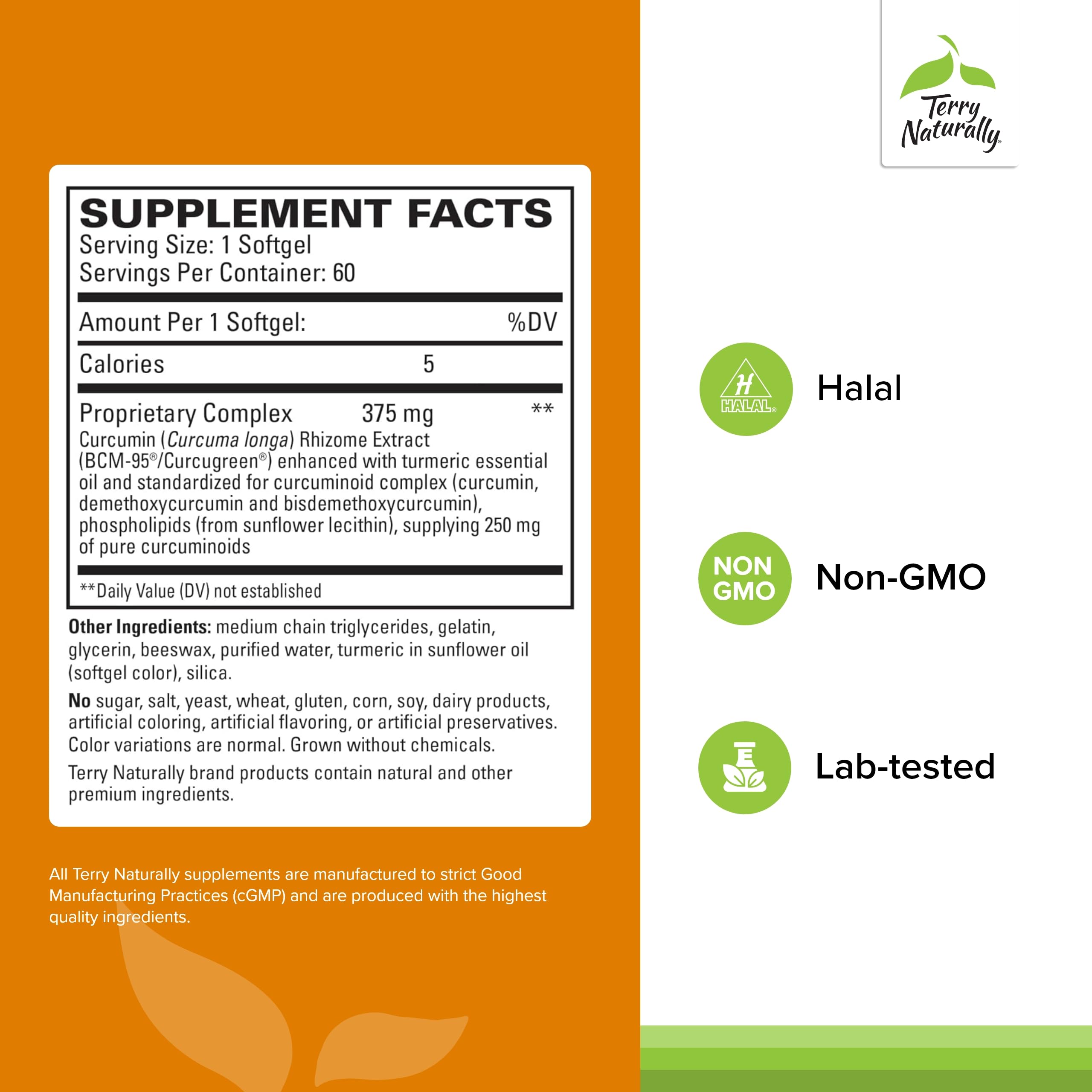 Close-up of CuraMed softgels highlighting easy daily dosage and absorption