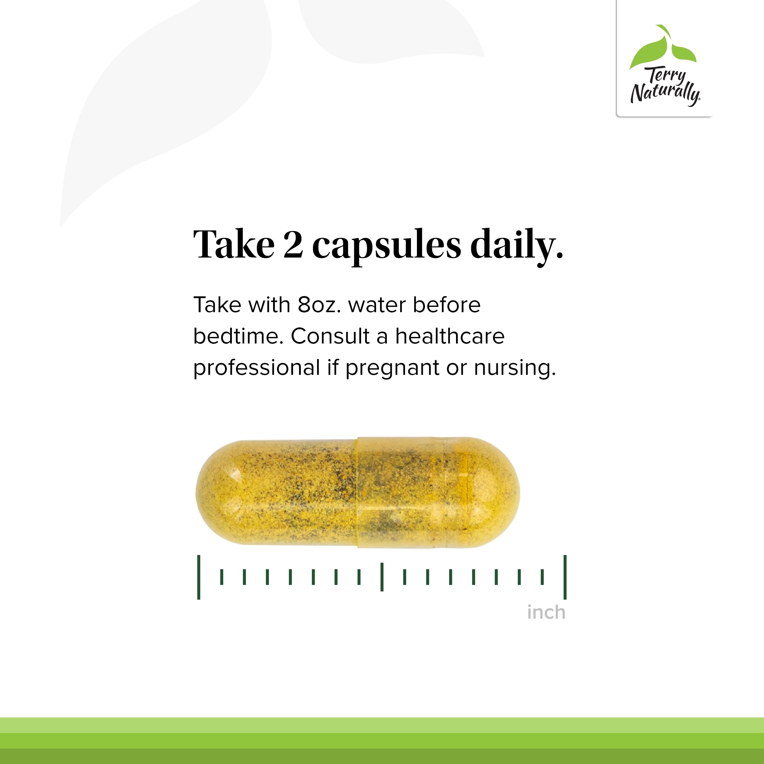 Terry Naturally Digestive Formula packaging showcases gluten-free and non-GMO features.