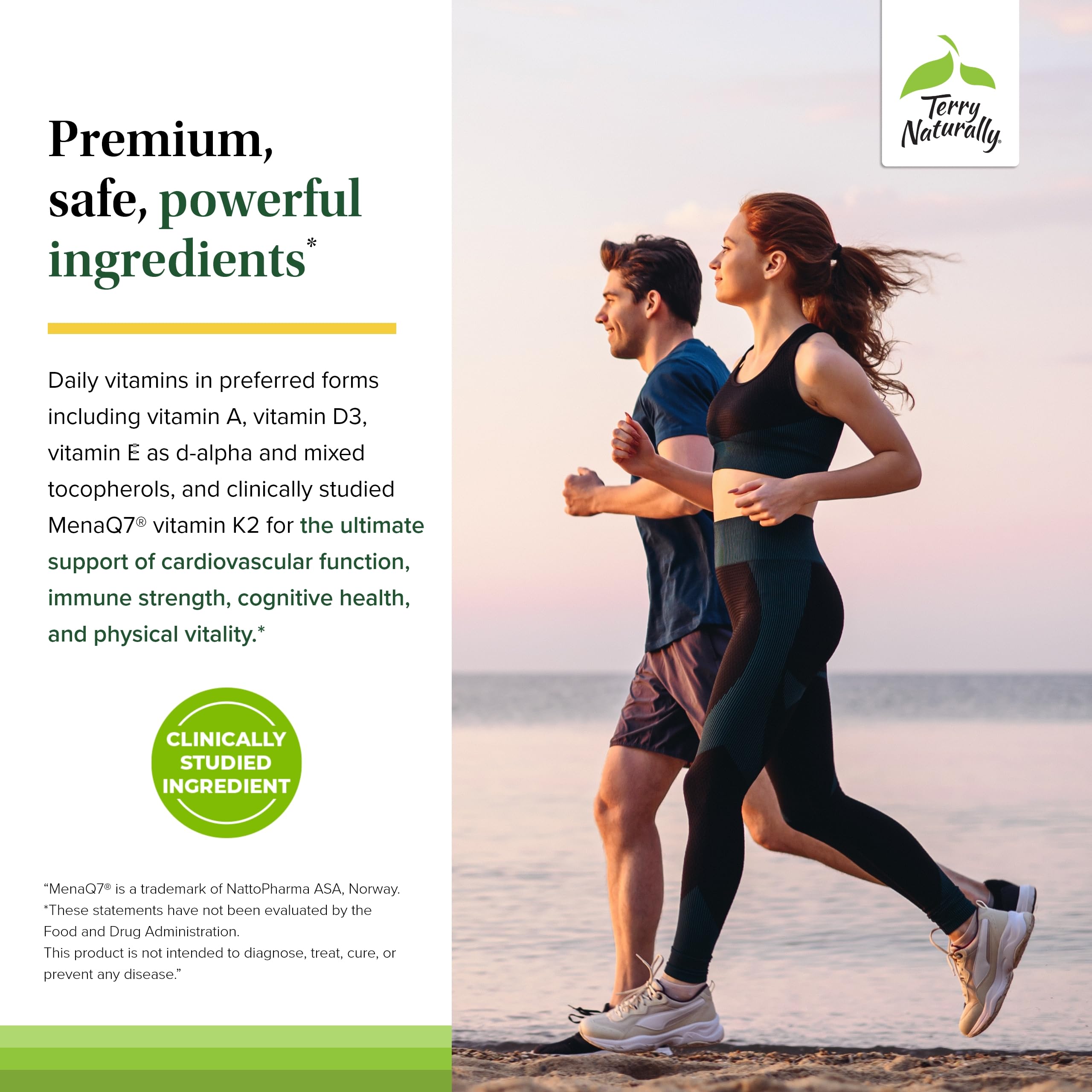 Terry Naturally Fatigued to Fantastic capsules illustrate bioactive B vitamins.