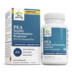 Terry Naturally Pea Healthy bottle-front showing joint support for an active lifestyle.