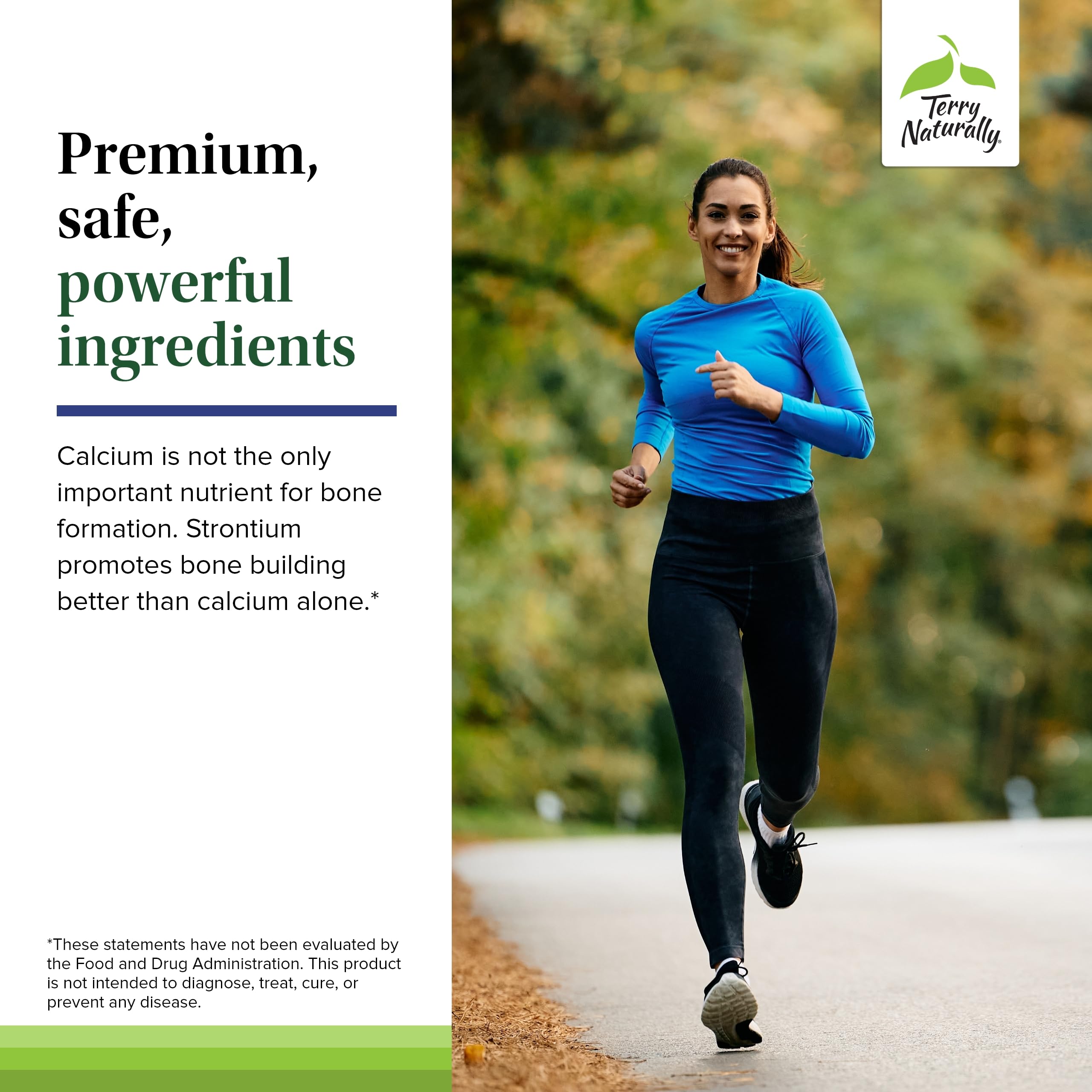 Terry Naturally Strontium vegan capsules ready for daily routine
