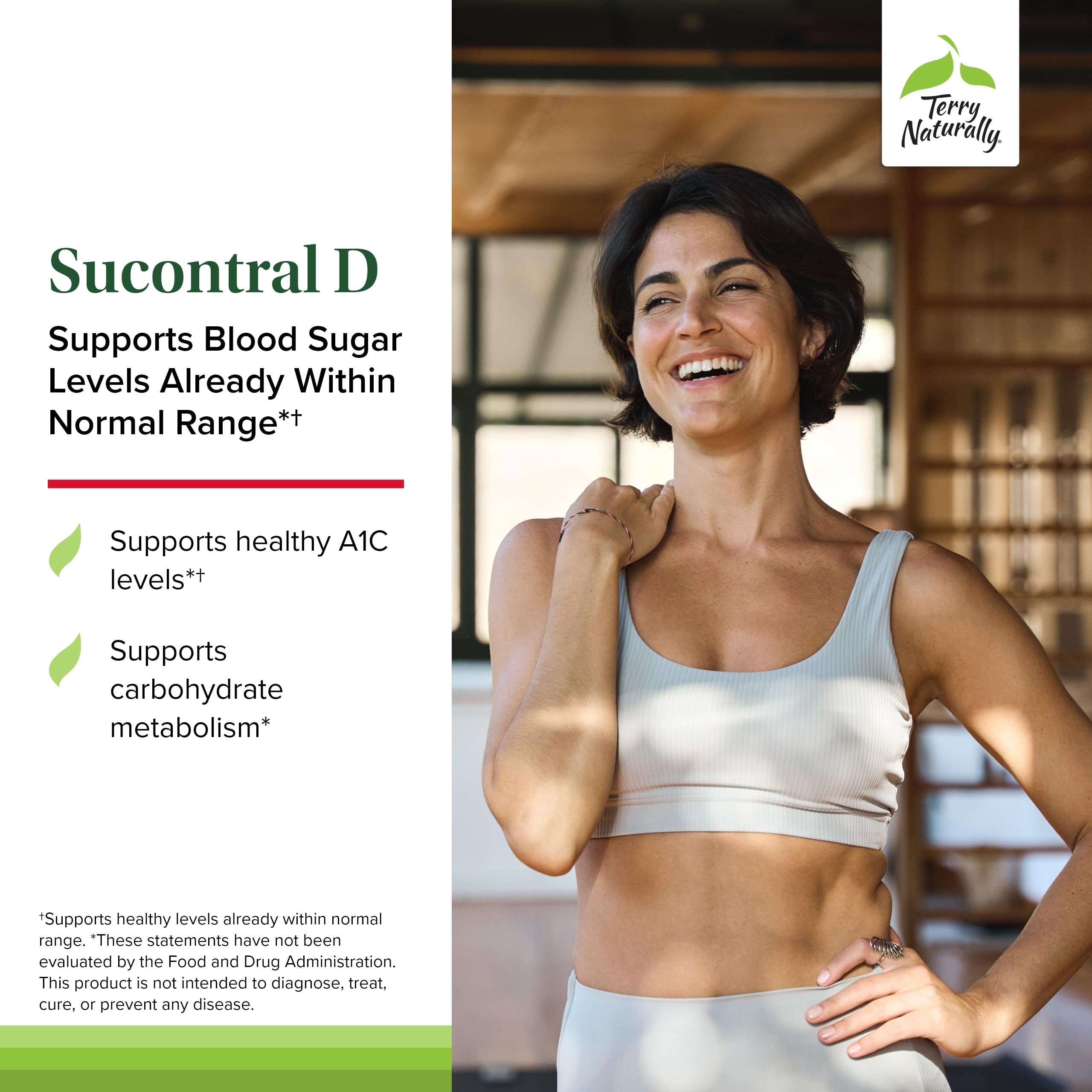 Nutrition label on Sucontral D highlighting zinc and chromium for mineral balance