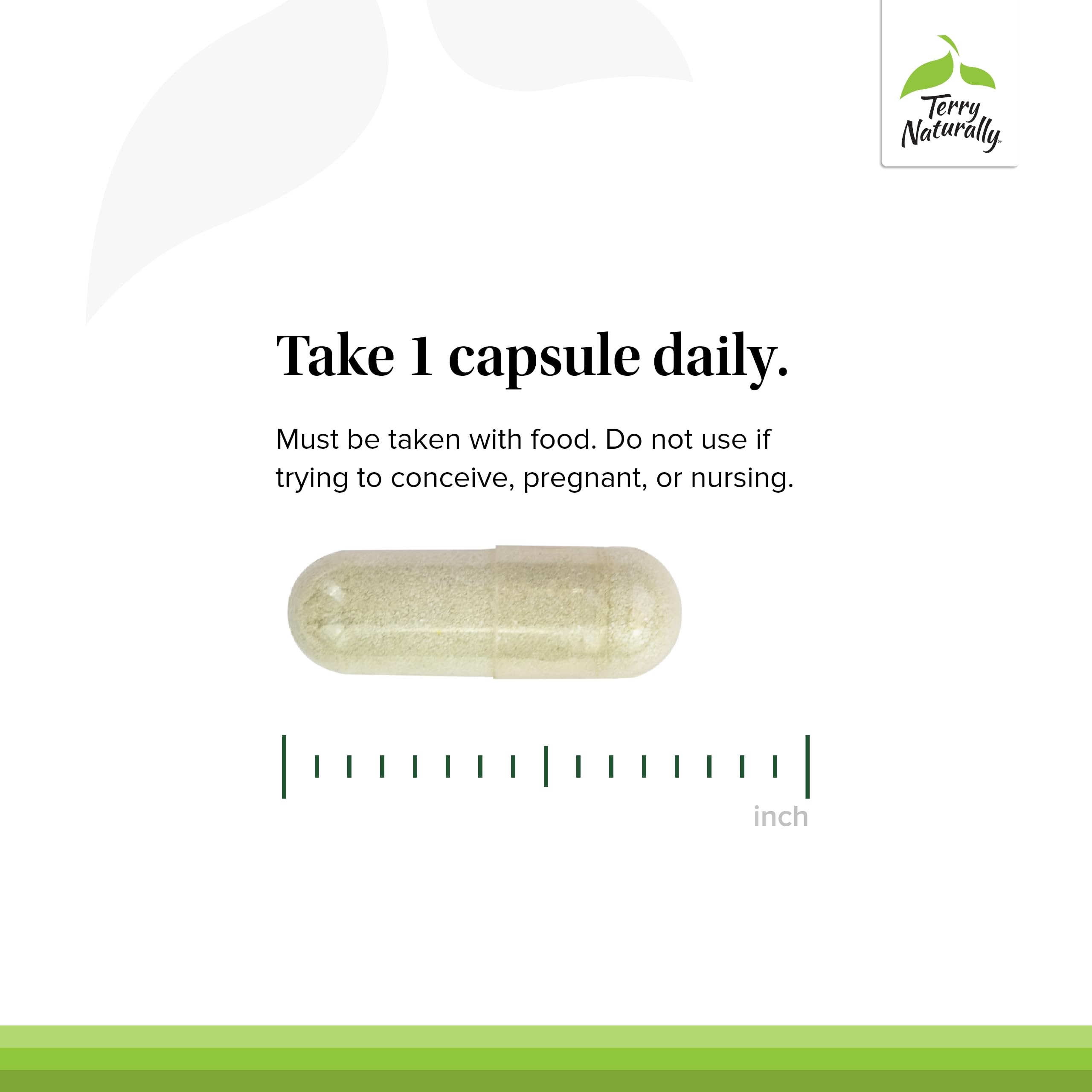 Terry Naturally Tri-Iodine packaging overview features two bottles for lasting use.