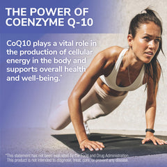 Tesseract CoQ10 Pro bottle with label highlighting 300 mg per capsule.