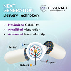 Tesseract CoQ10 Pro DexKey release detail focusing on advanced formulation.