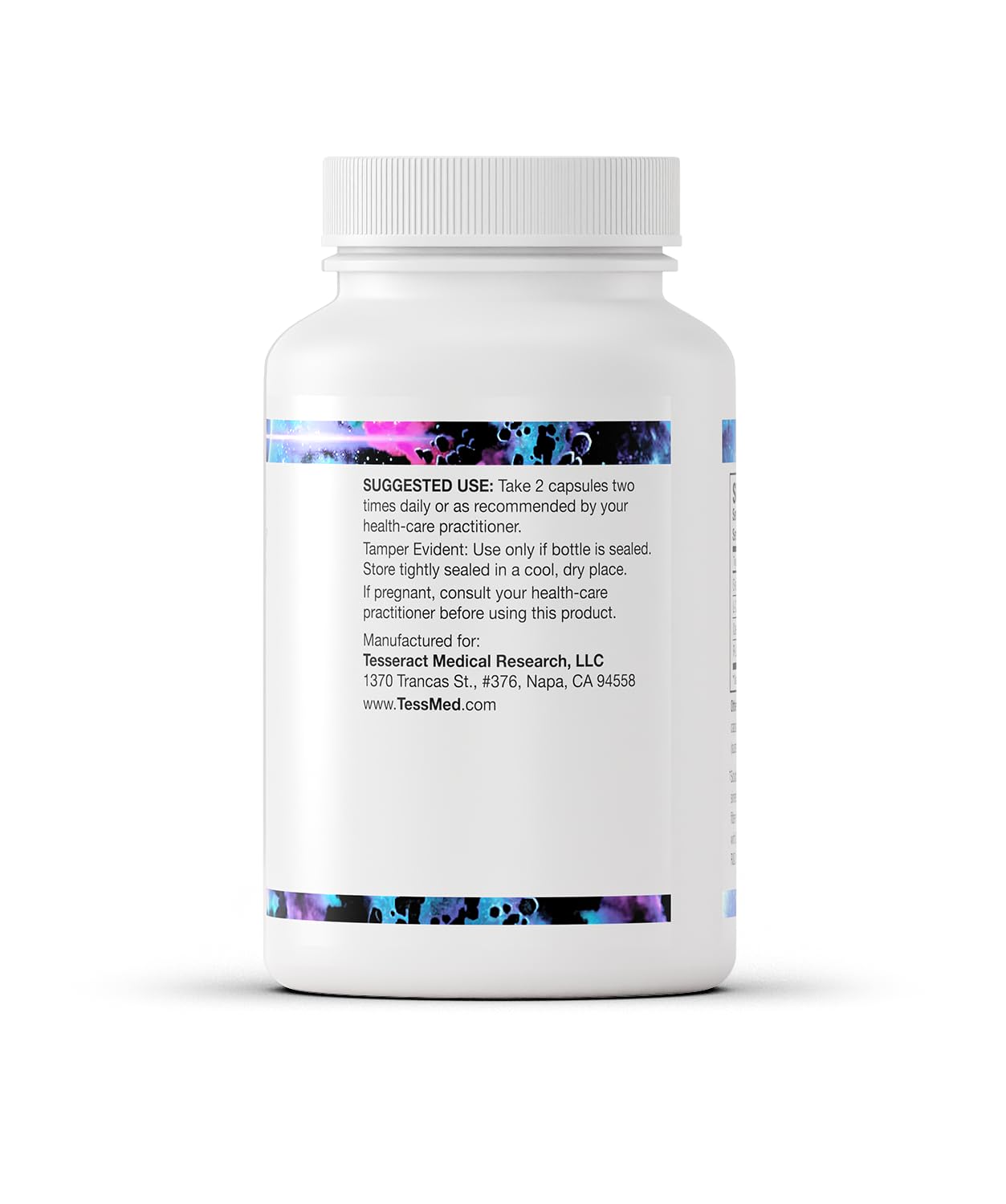 Tesseract NOX Flo SR hypoallergenic formula label