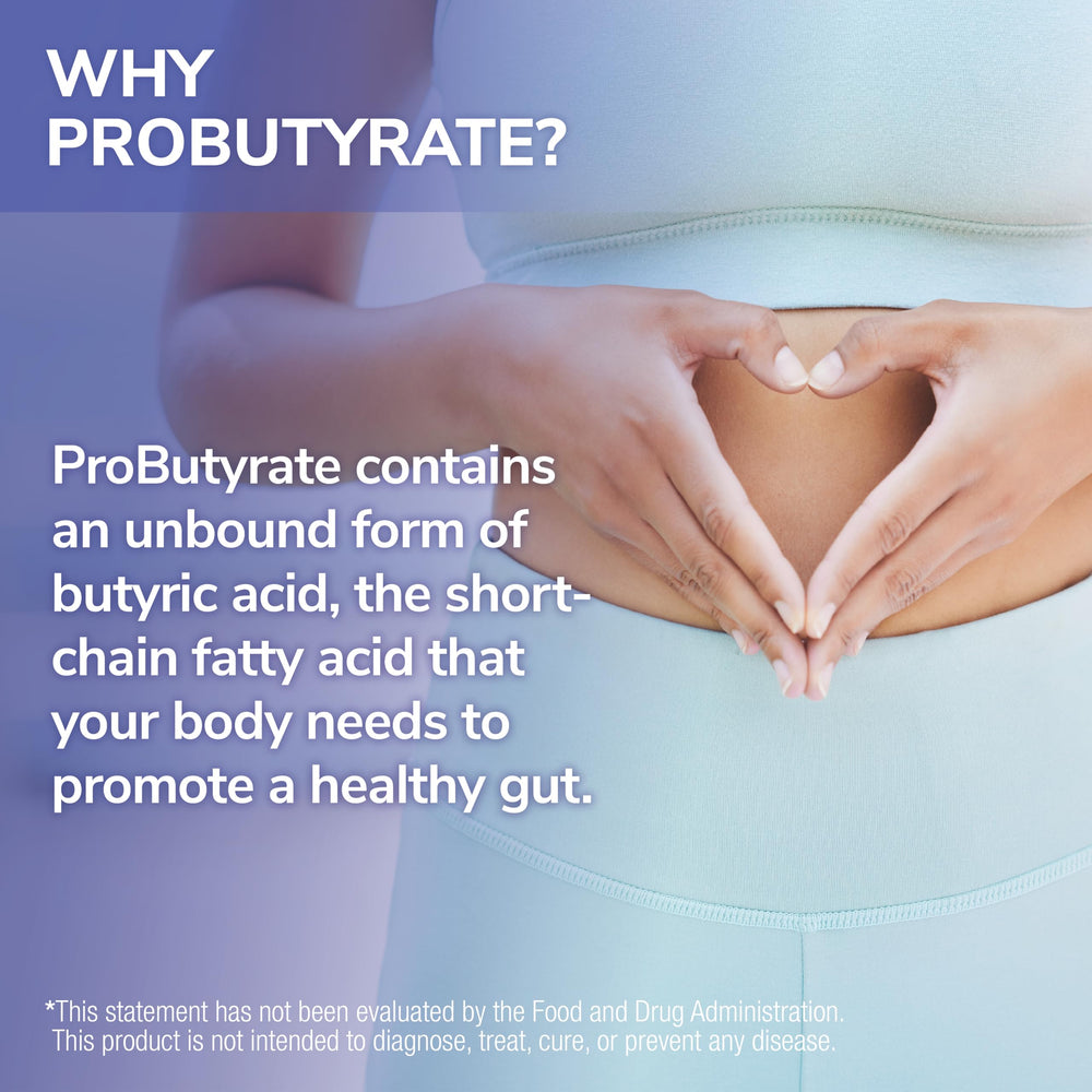 Sustained-release design emphasizes steady delivery of butyric acid for potential gut support.