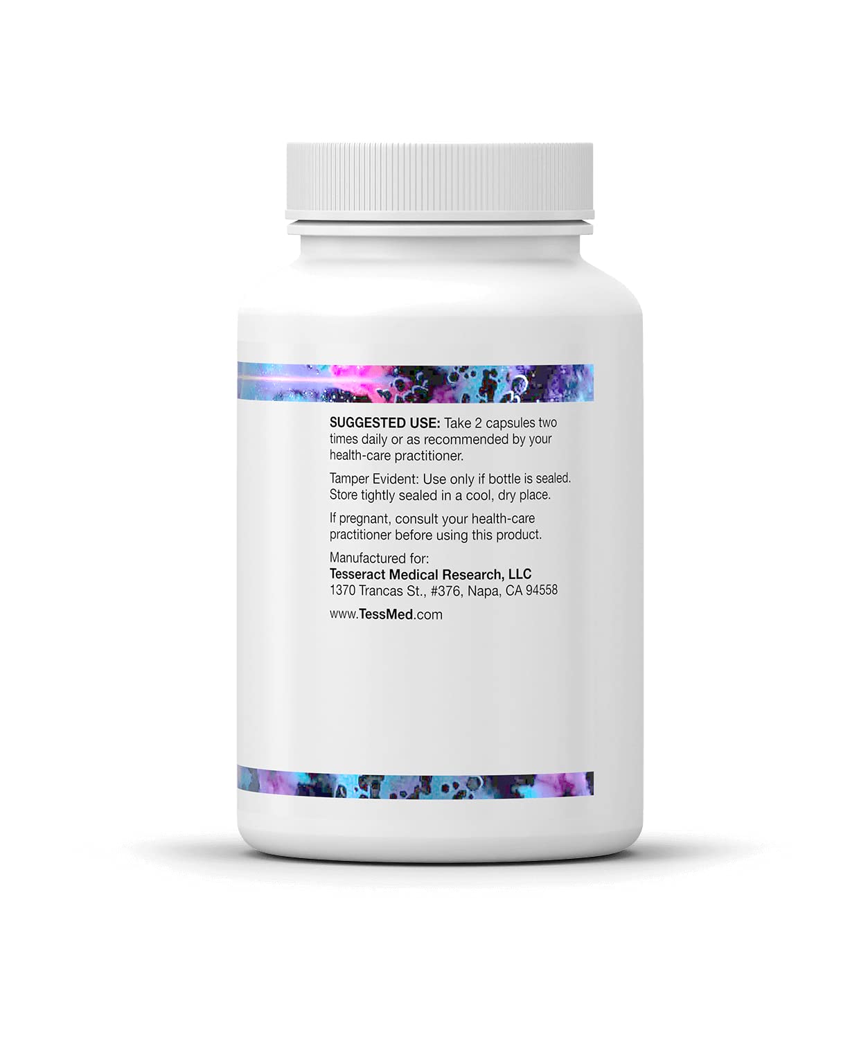 QuerciSorb Immuphore SR veggie caps beside bottle, highlighting hypoallergenic design.