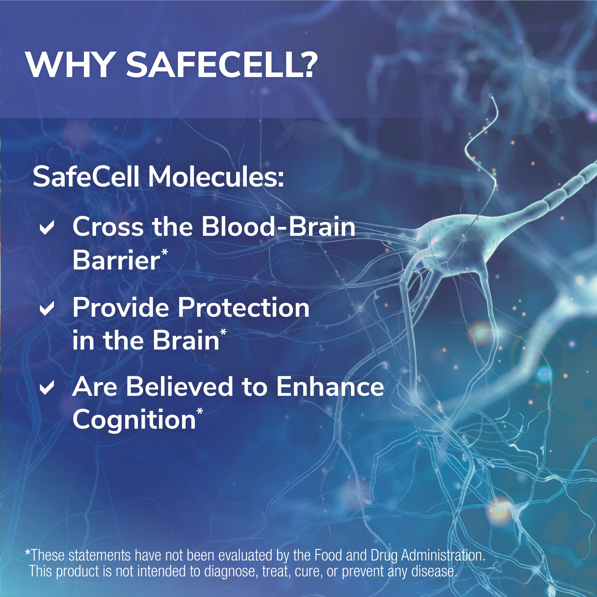 Product packaging image featuring SafeCell branding for informed purchasing