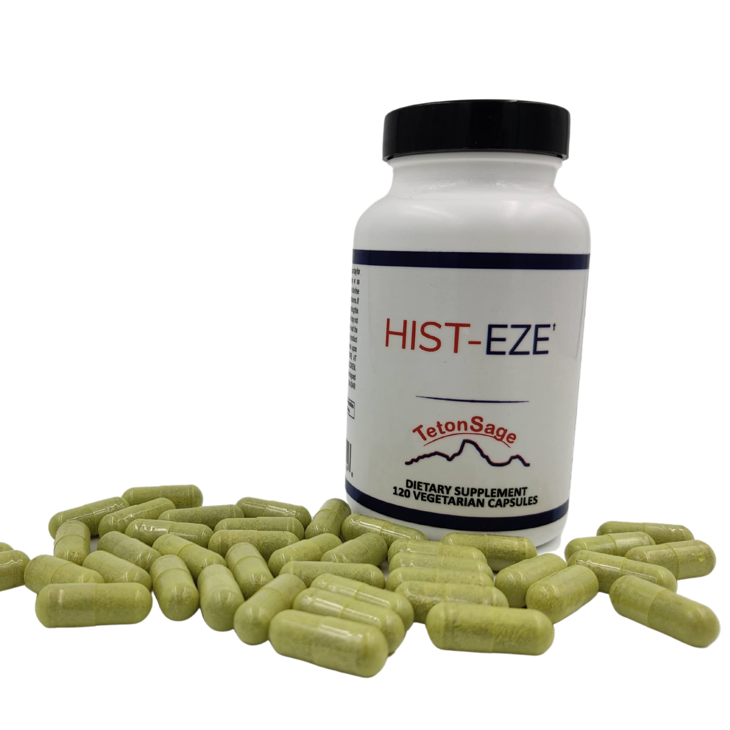 TetonSage Hist-Eze packaging shown for allergy season readiness
