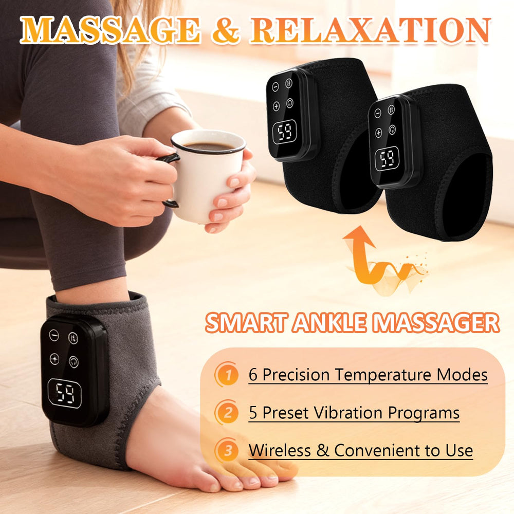 Tevike Foot Advanced Renew Wrap vibration mode for customizable foot massage