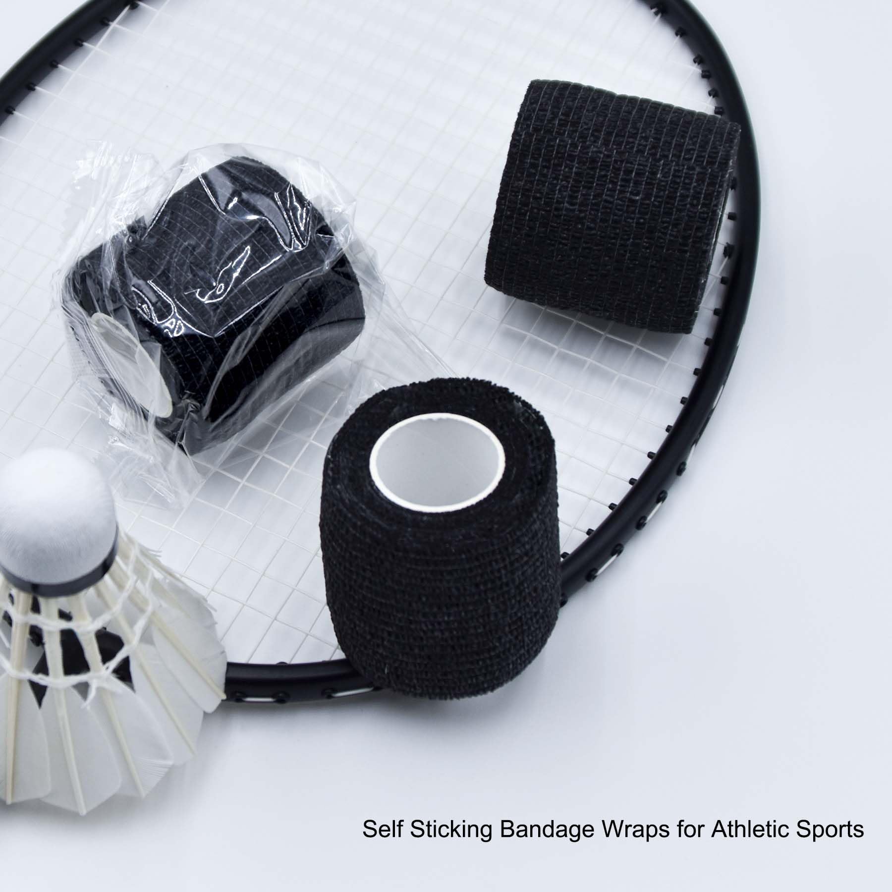 TGANNYOCR black 2in bandage wrap pack for bulk value and quick reuse.
