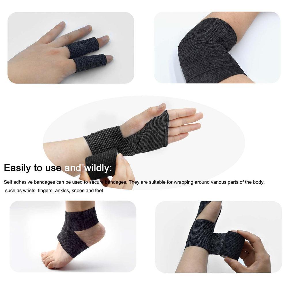 TGANNYOCR ankle wrap bandage provides flexible, comfortable compression for sports injuries.