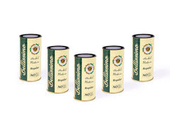 Bellissimo Herbal Smoke Blend packaging shows a natural, tobacco-free option from The Green Herbs.