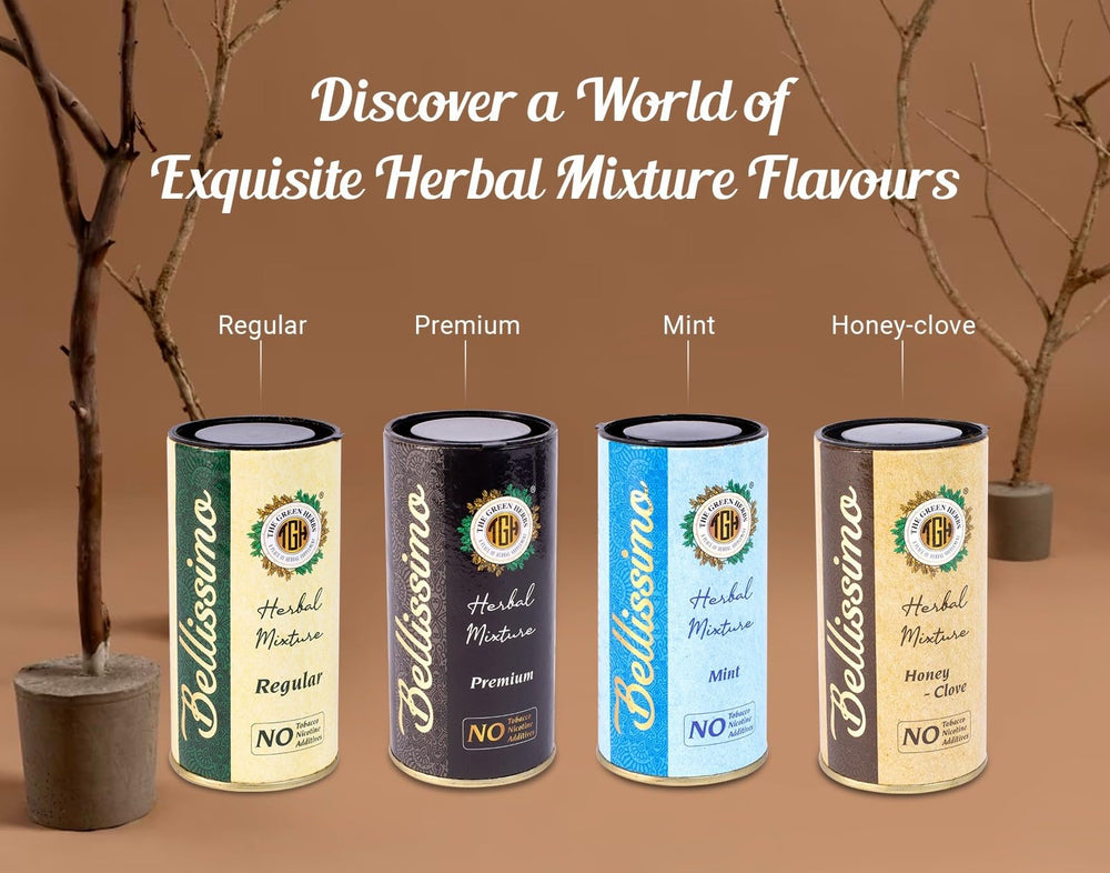 Bellissimo packaging detail showcasing eco-friendly packaging and product info.