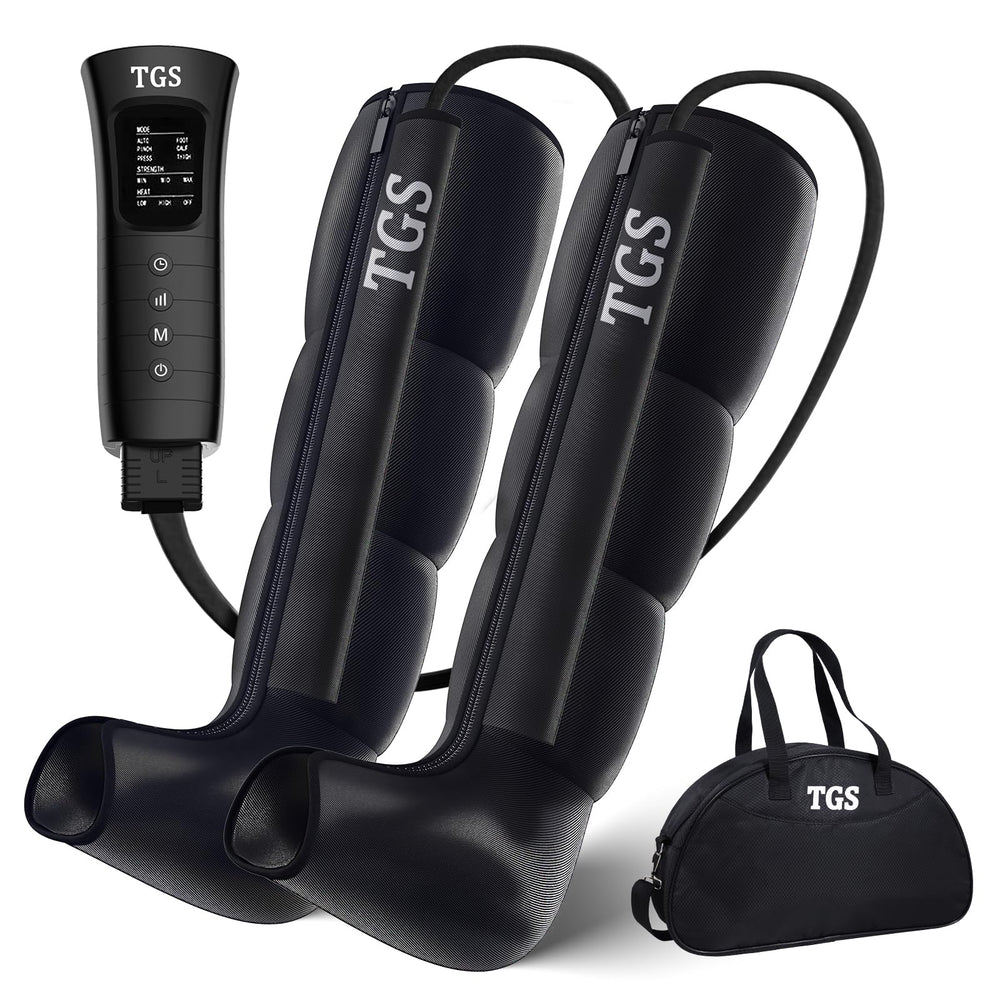 TGS Leg Massager foot chamber for improved circulation and foot fatigue relief.