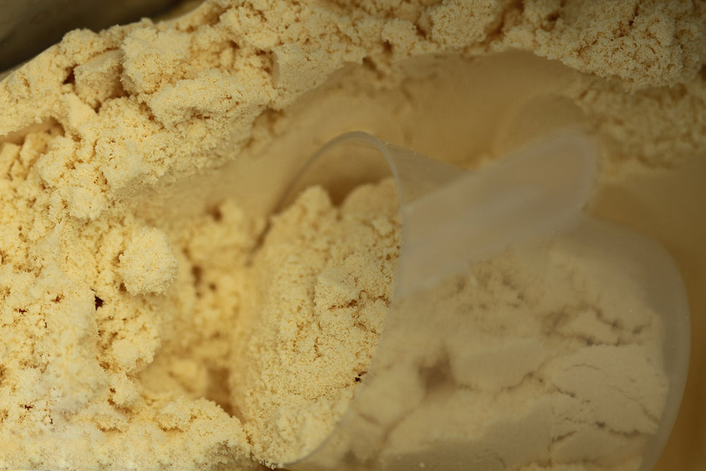 TGS Nutrition 100 Whey gluten-free powder suits sensitive diets.