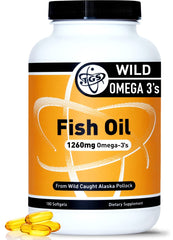 TGS Nutrition Extra Strength Omega3 bottle with high EPA and DHA per serving.