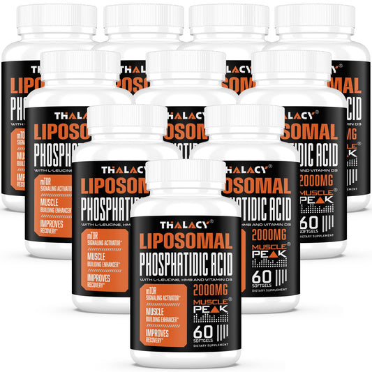 Thalacy 2000mg PA bottle closeup highlighting high-potency liposomal absorption