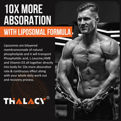 Thalacy gym scene showing users integrating PA supplement into training