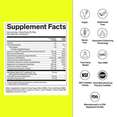 The Absorption Company electrolyte packet being poured into water for refreshing hydration