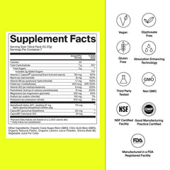 The Absorption Company electrolyte packets pouring into water for quick hydration