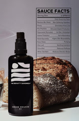 The Beauty Sandwich Amuse Bouche peony-flower focus suggests a soft, hydrating aroma.
