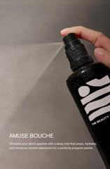 The Beauty Sandwich Amuse Bouche rose-water focus provides a balanced, dewy complexion.