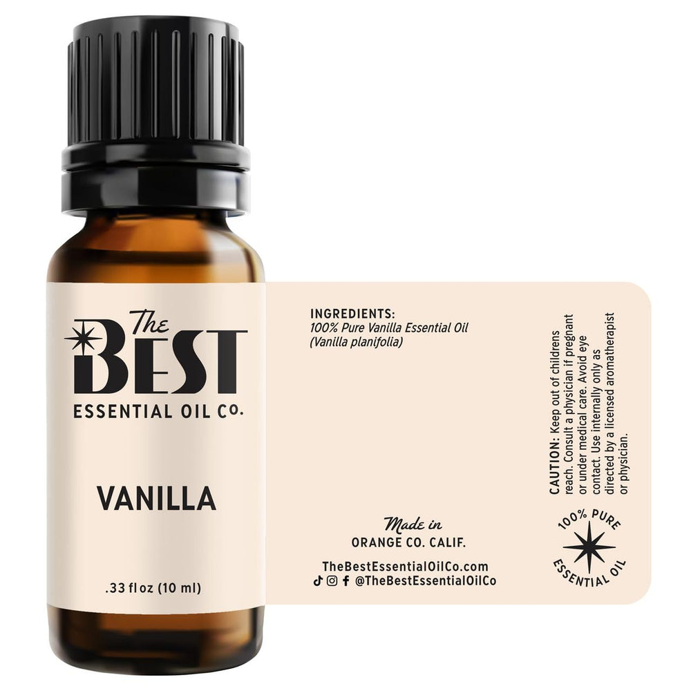 The Best Vanilla Essential Oil aroma fills a room with warmth.