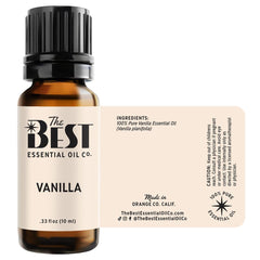 The Best Vanilla Essential Oil aroma fills a room with warmth.
