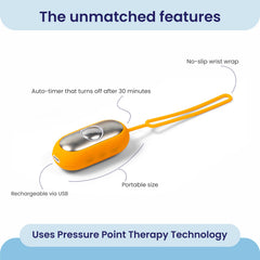The Chill Pill pressure points guide delivers gentle stimulation for relaxation.