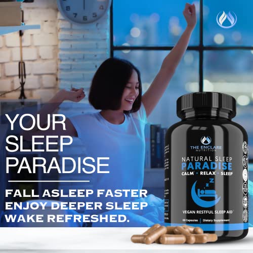 THE ENCLARE NUTRITION Ashwagandha herbal blend capsules for calming evenings