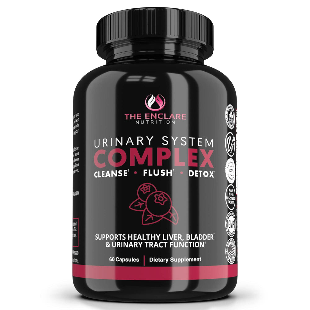 The Enclare D-Mannose with Cranberry bottle close-up for urinary health support